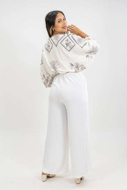 BLUSA AMIX - COLOR GRIS