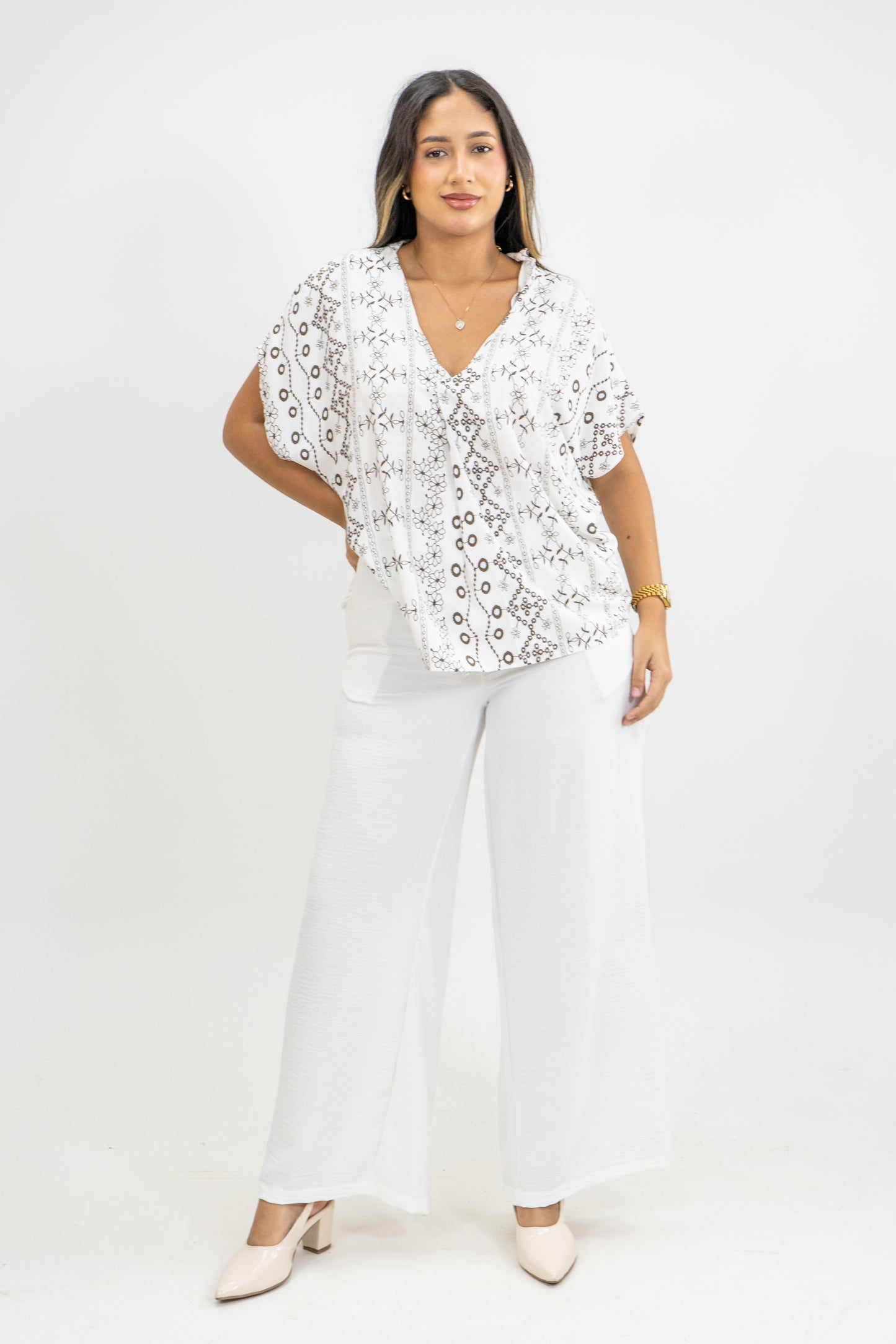 BLUSA PATY -  COLOR GRIS