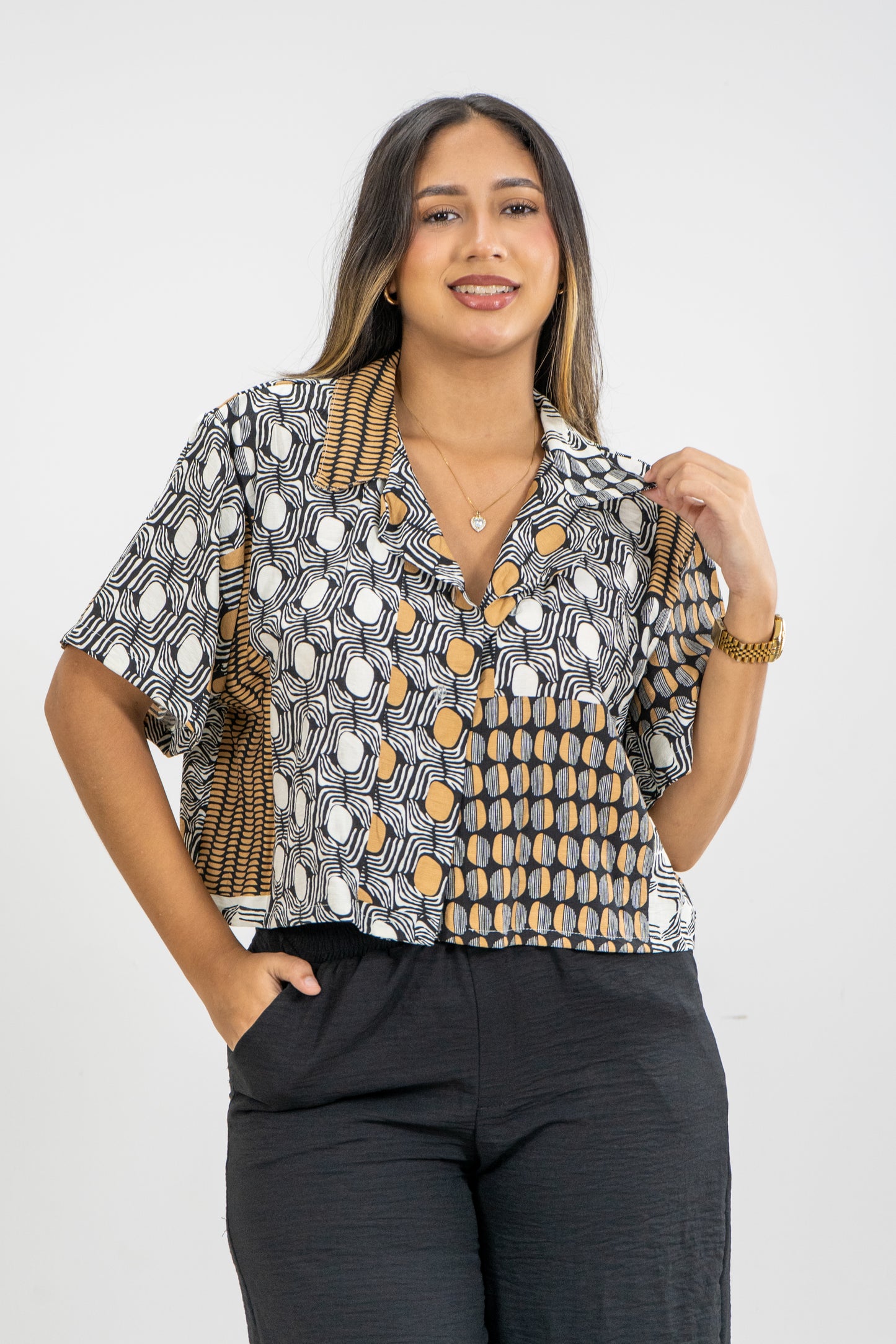 BLUSA VIVI- COLOR BEIGE