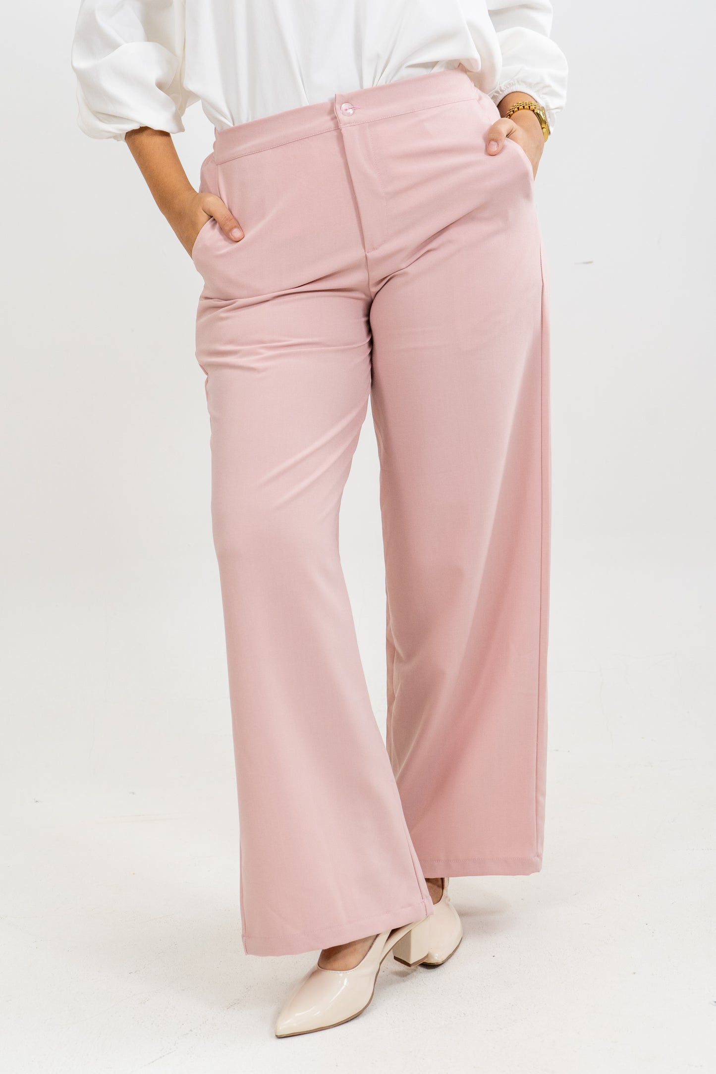 PANTALON SUGAR - COLOR PALO DE ROSA