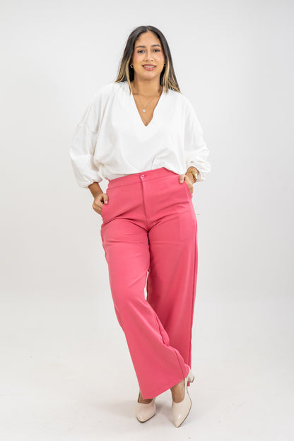 PANTALON SUGAR - COLOR ROSA OSCURO