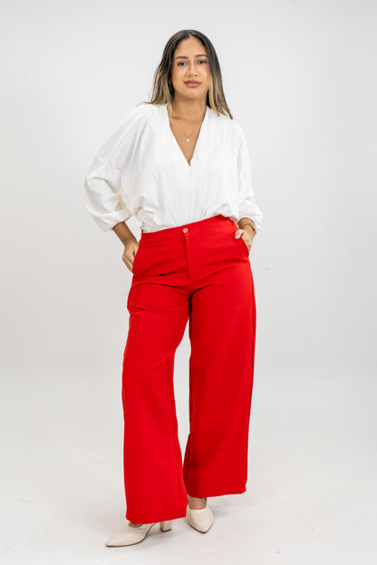 PANTALON SUGAR - COLOR ROJO