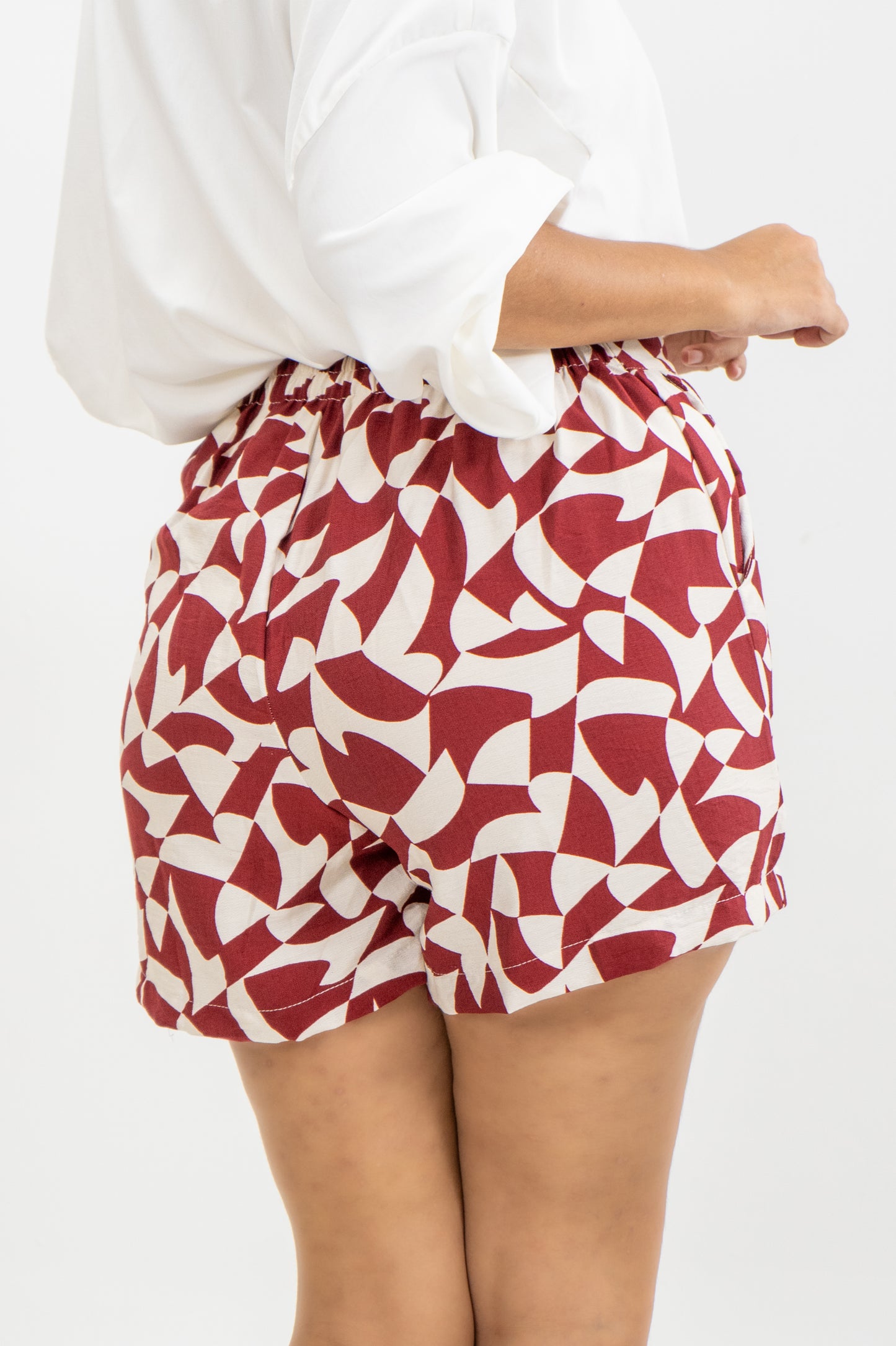 SHORT HADDI - COLOR ROJO