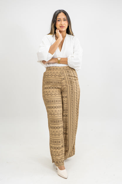 PANTALON AMBART - COLOR BEIGE