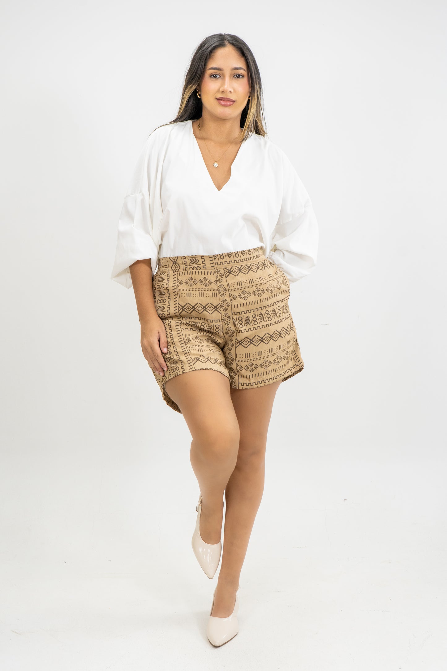 SHORT HADDI - COLOR BEIGE