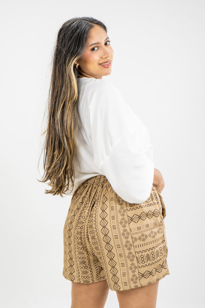 SHORT HADDI - COLOR BEIGE