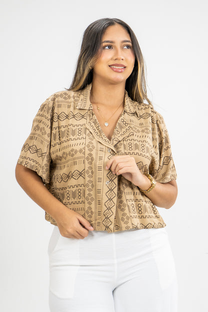 BLUSA VIVI- COLOR BEIGE