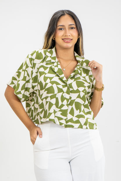 CAMISA ARIADNA - COLOR VERDE