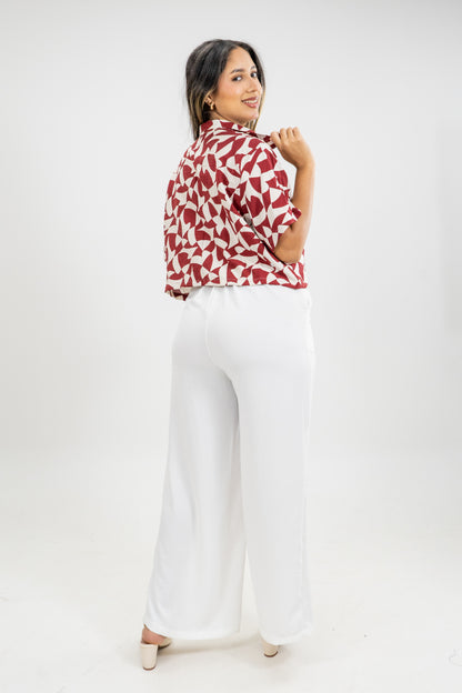 CAMISA ARIADNA - COLOR ROJO