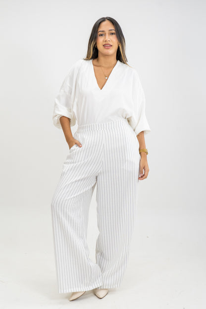 PANTALON AMBART - COLOR BLANCO