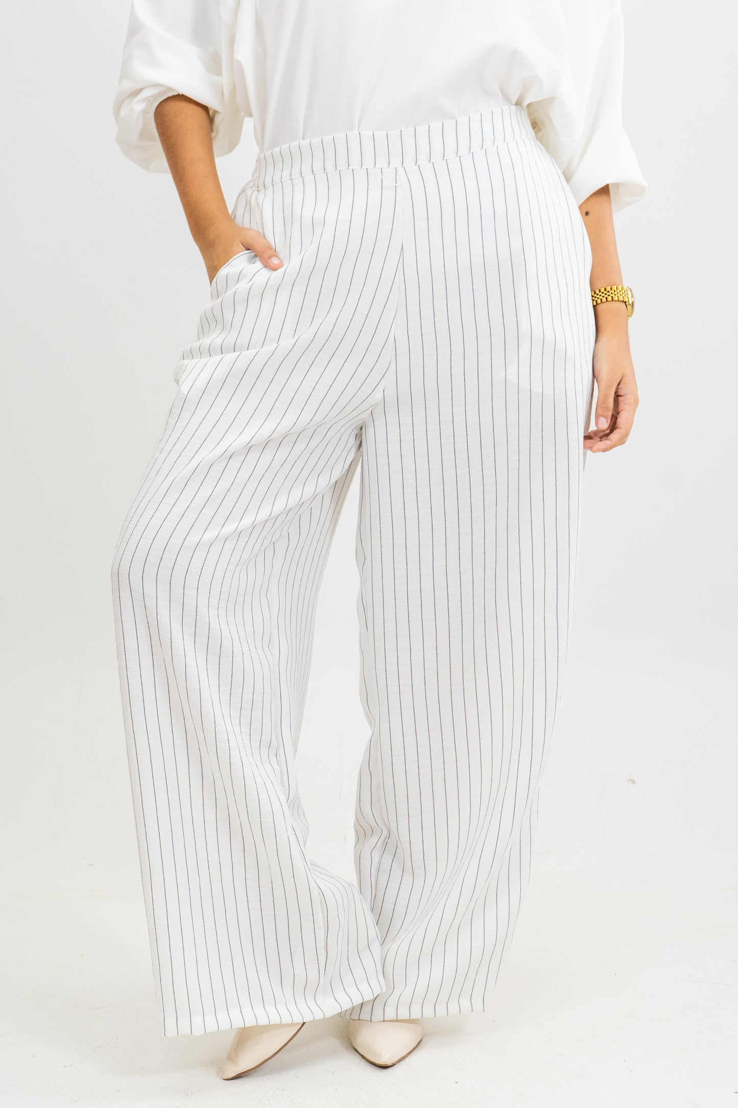PANTALON AMBART - COLOR BLANCO