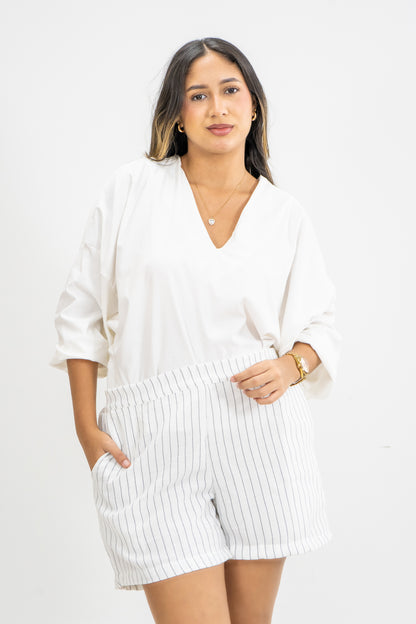 SHORT HADDI - COLOR BLANCO