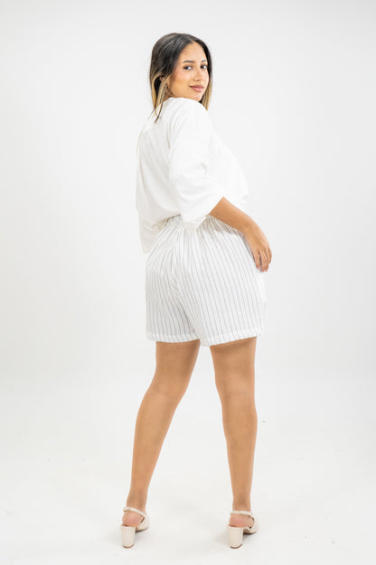 SHORT HADDI - COLOR BLANCO