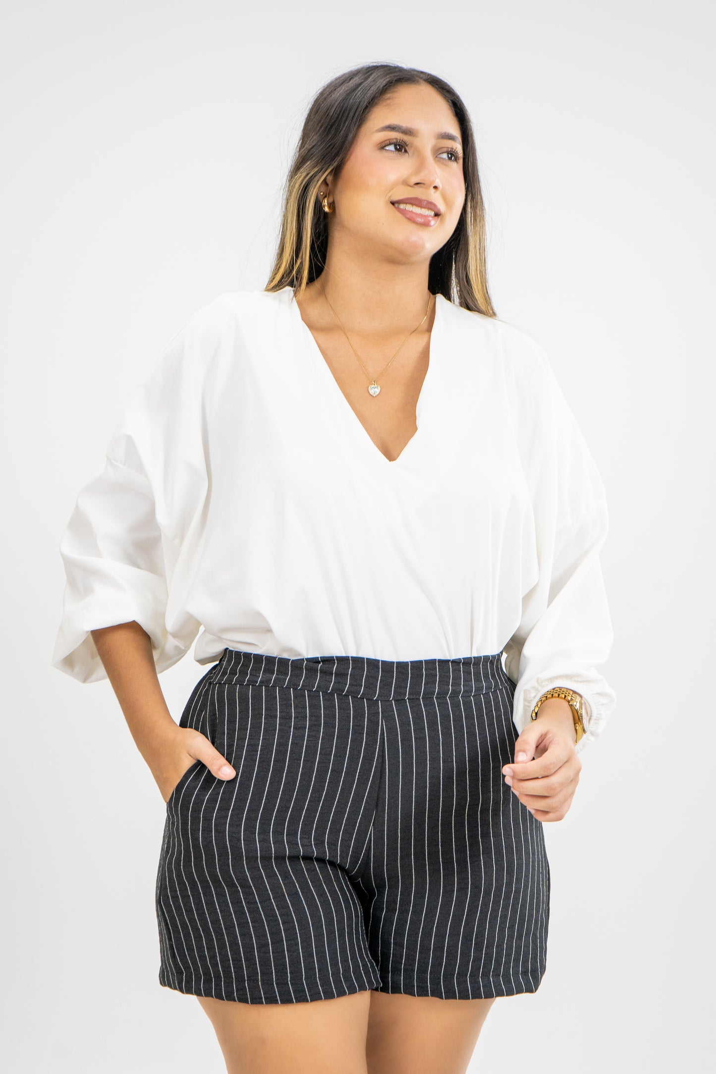 SHORT HADDI - COLOR NEGRO