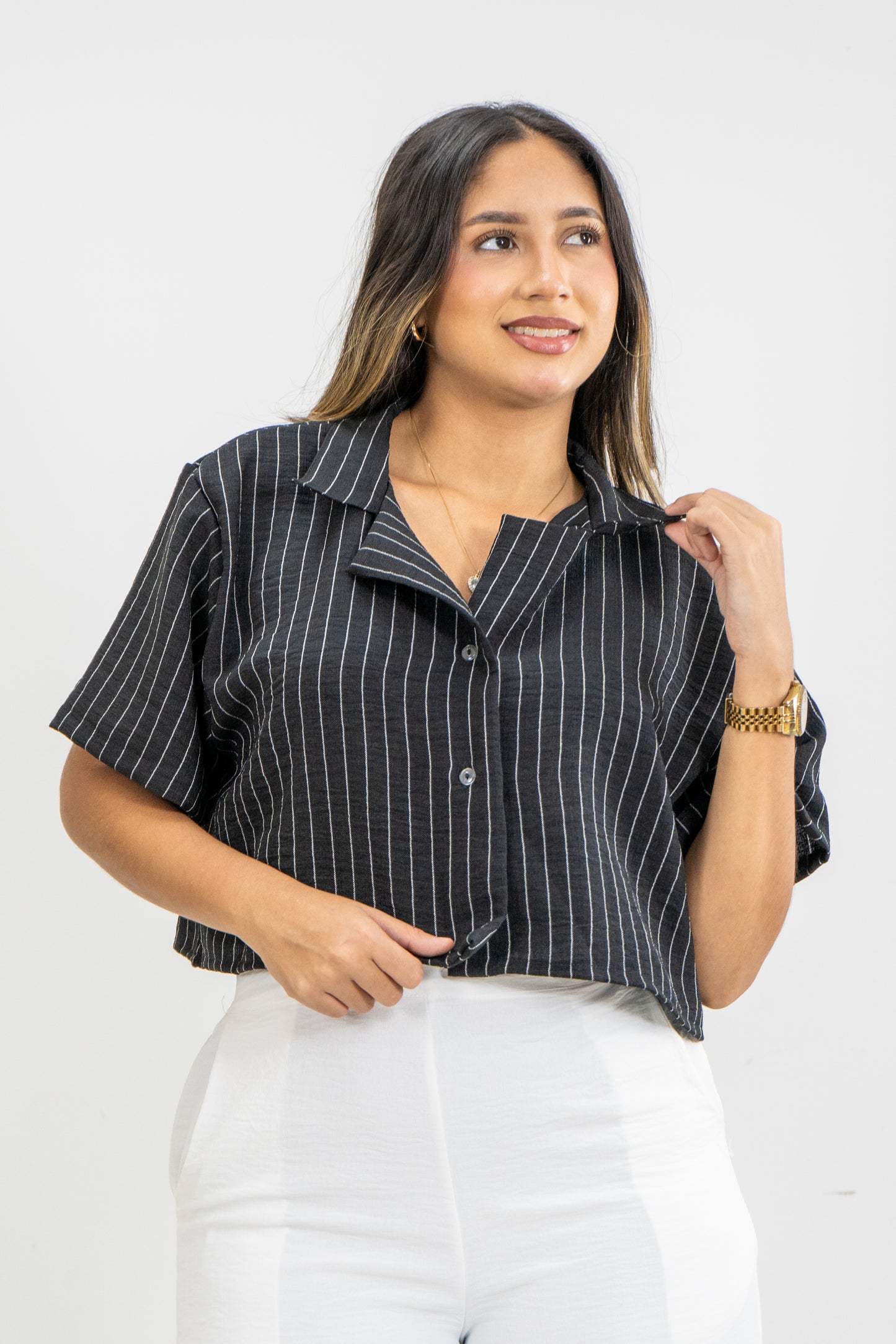 CAMISA ARIADNA - COLOR NEGRO