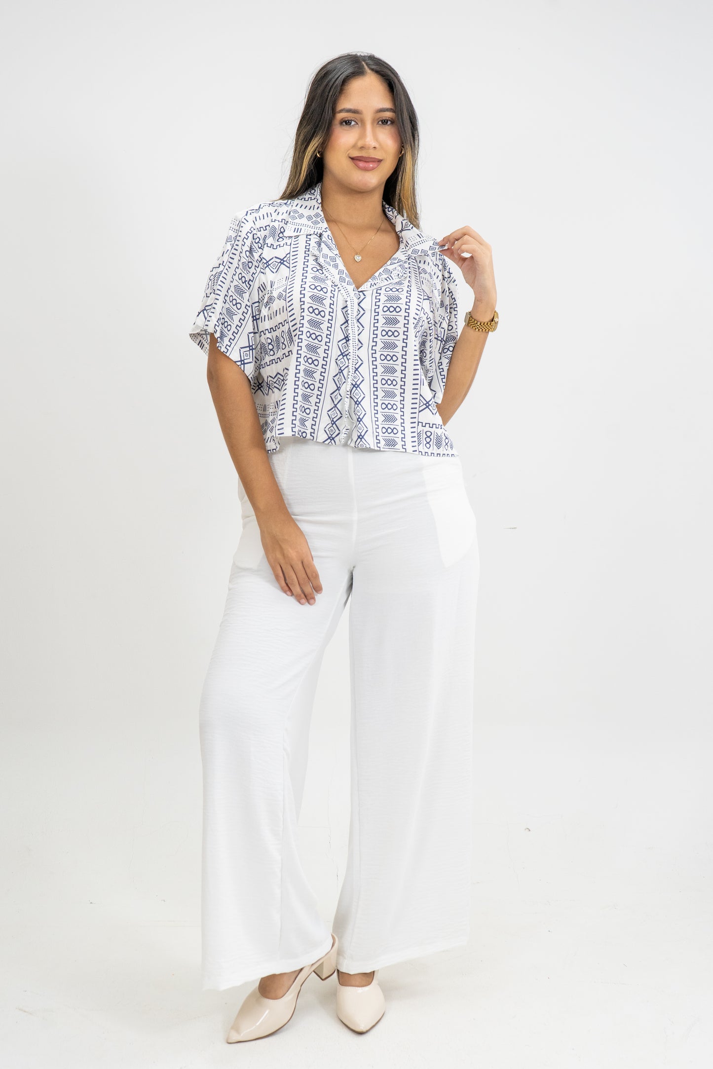 CAMISA ARIADNA - COLOR AZUL