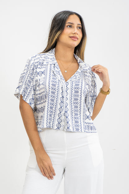 CAMISA ARIADNA - COLOR AZUL