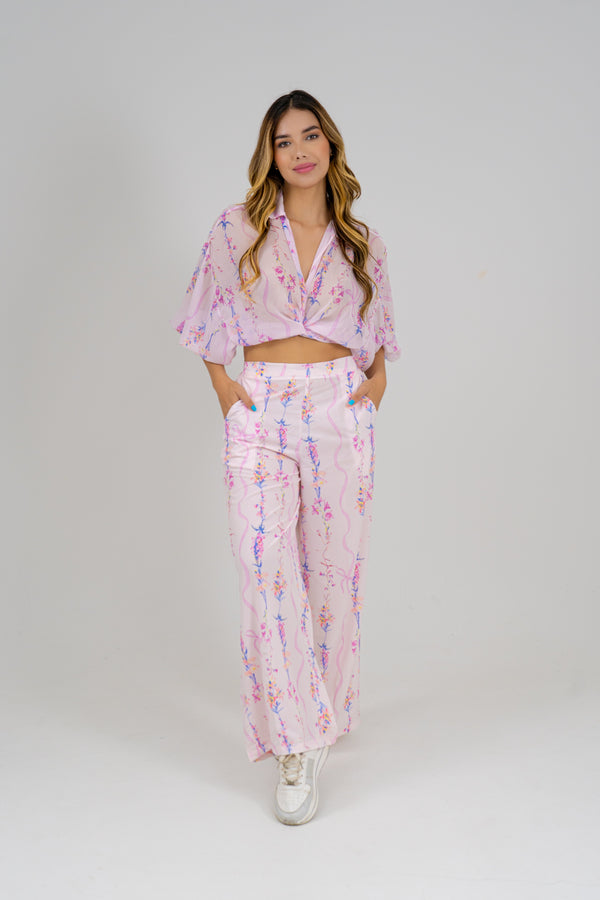 SET HABANA PANTALON I - ROSA