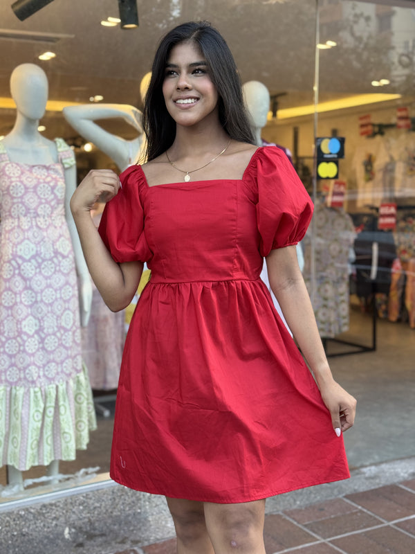 VESTIDO SOFIA - ROJO