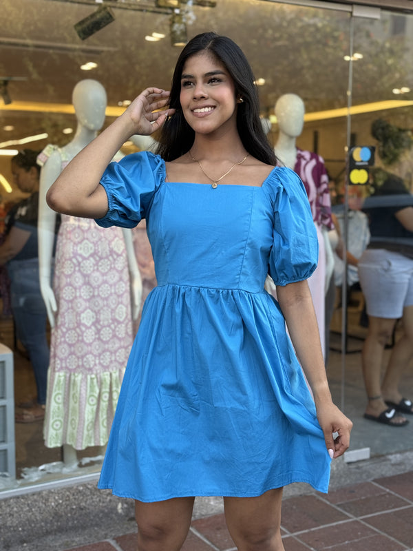 VESTIDO SOFIA - AZÚL