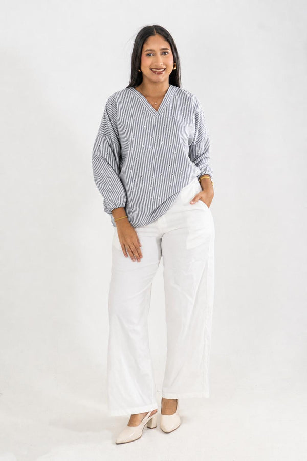 Blusa Camelia Marea Bordado
