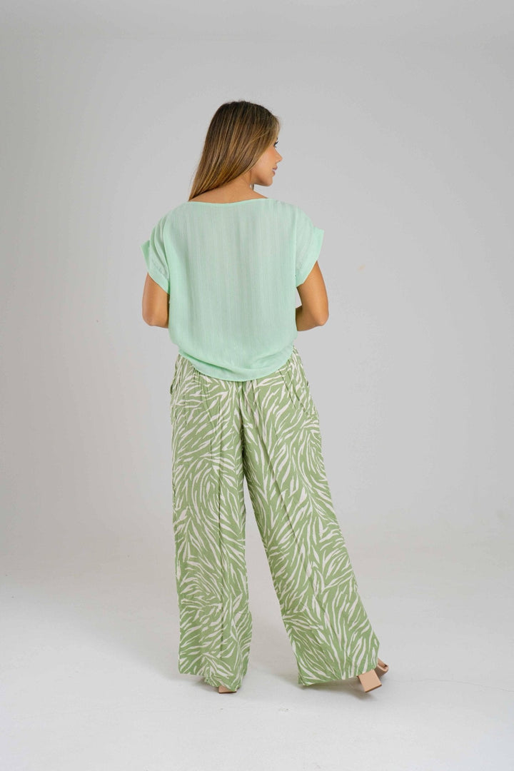 BLUSA ELOISA I - VERDE - Sofisticadas