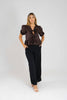 BLUSA EVA II - MARRON - Sofisticadas