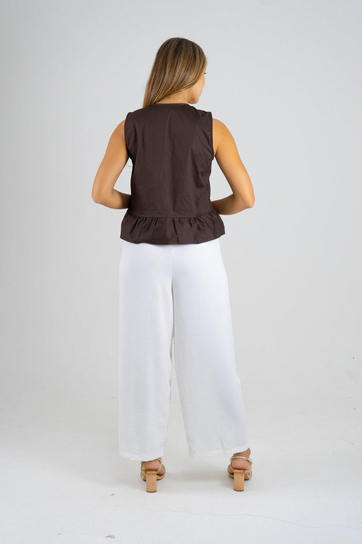 BLUSA JEES II - MARRON - Sofisticadas