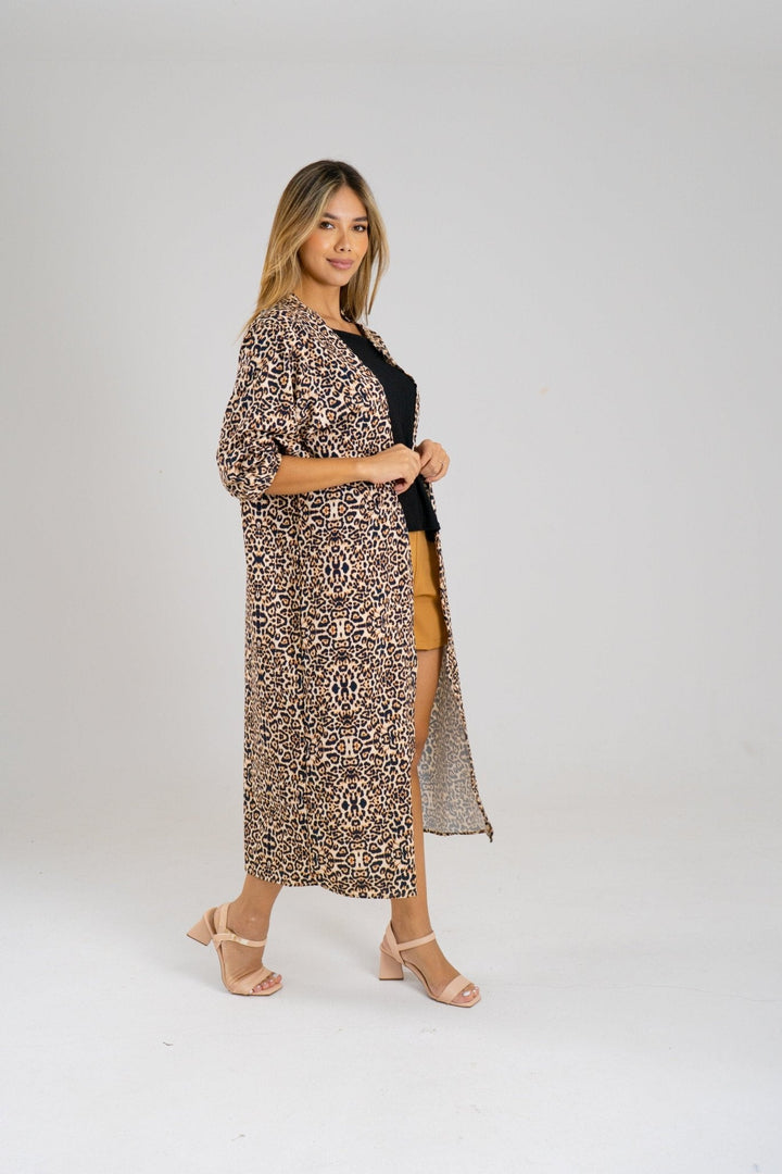 KIMONO CARTAGENA I - PRINT CREMA - Sofisticadas