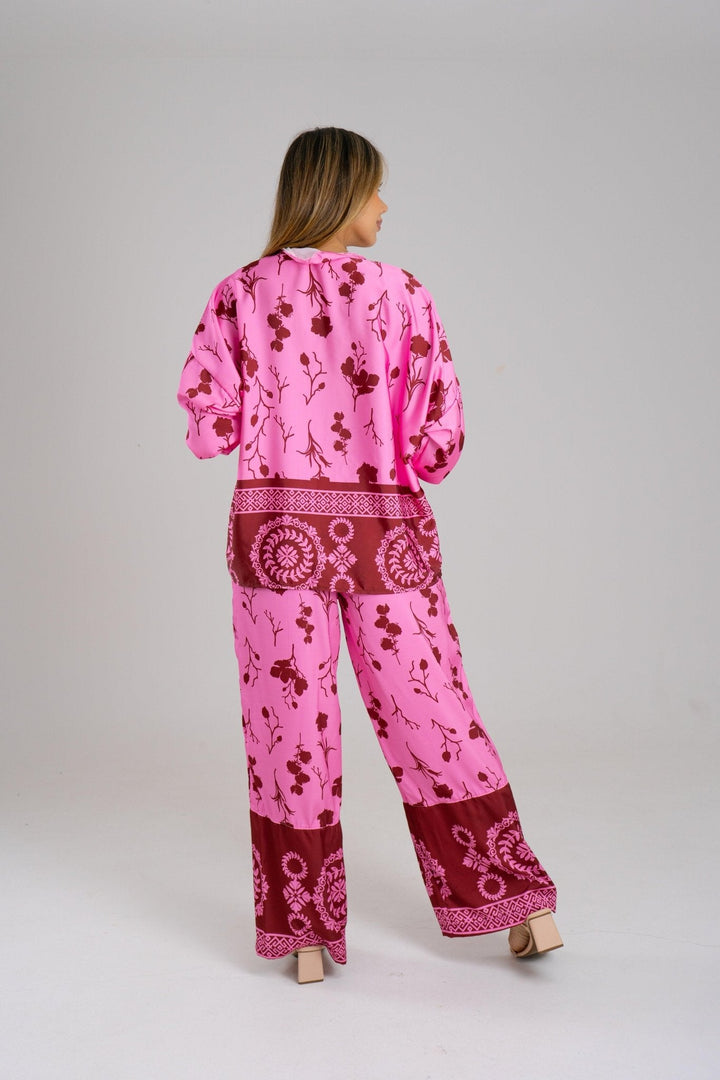 SET JULIANA PANTALON I - ROSA - Sofisticadas