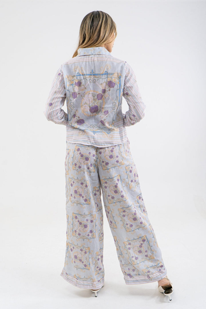 SET PANTALON EDEN I - LILA - Sofisticadas