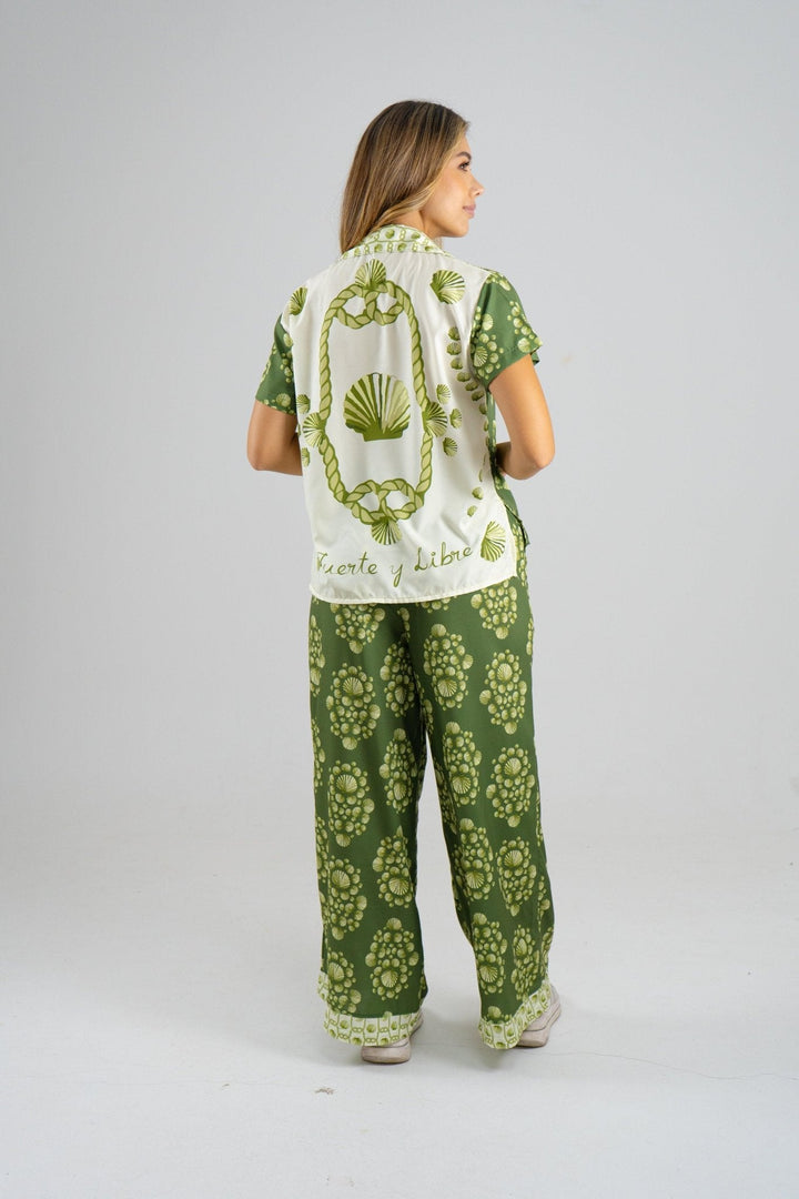 SET PANTALON PLAYER I - VERDE - Sofisticadas