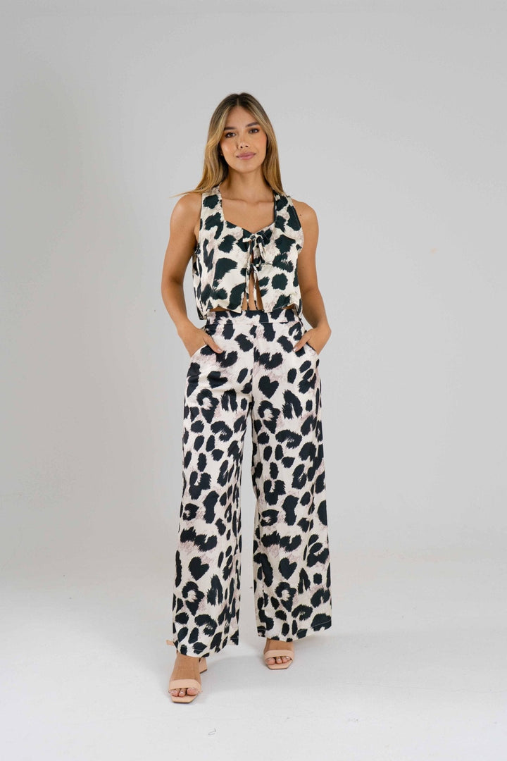 SET PANTALON TATIANA I - MANCHAS GRANDES - Sofisticadas