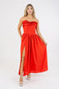 VESTIDO FLOR I - ROJO - Sofisticadas