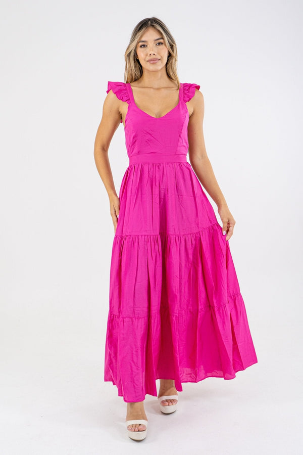 VESTIDO NOA II - FUCSIA - Sofisticadas