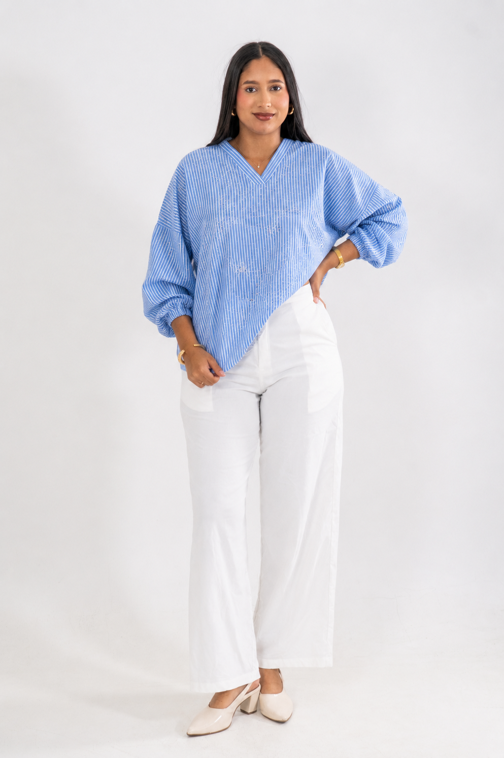 BLUSA CAMELIA MAREA BORDADO 