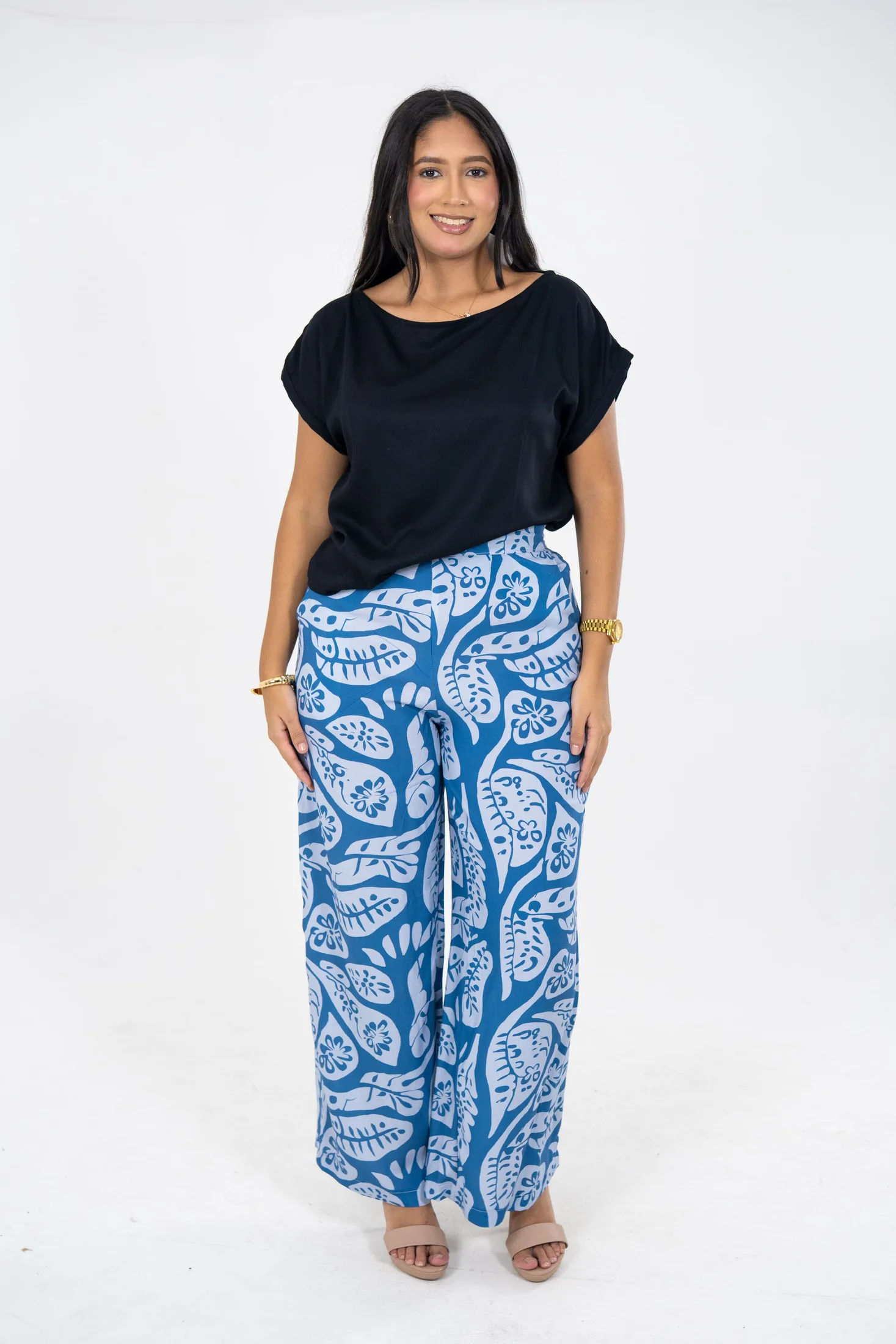 PANTALON AMBART ENTRE HOJAS — foto 2