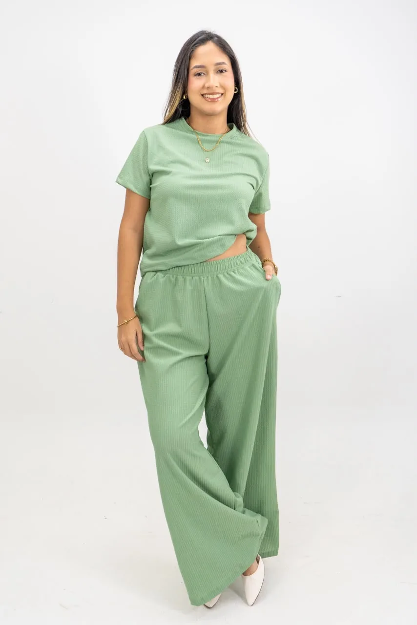 CAMISETA ROMA LINDOR SALVIA — foto 3