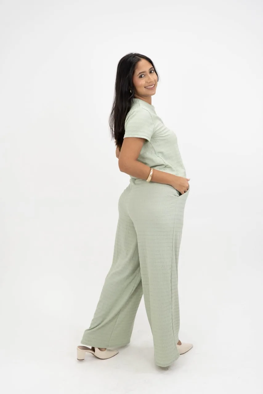 PANTALON ROMA VERDE PISTACHO — foto 4